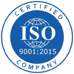 ISO 9001:2015 certified company